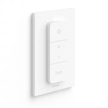 Philips Dimmer Switch (jaunākais modelis), Dimmer un slēdzis, IEEE 802.15.4, IP20, Ārējais, Pogas, Balts