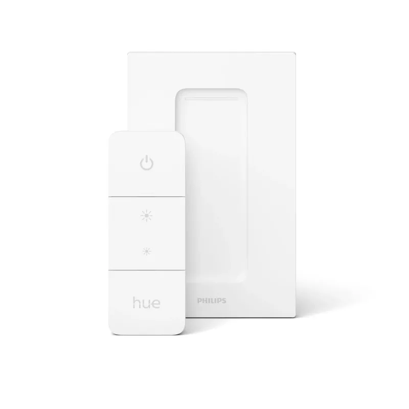 Philips Dimmer Switch (jaunākais modelis), Dimmer un slēdzis, IEEE 802.15.4, IP20, Ārējais, Pogas, Balts