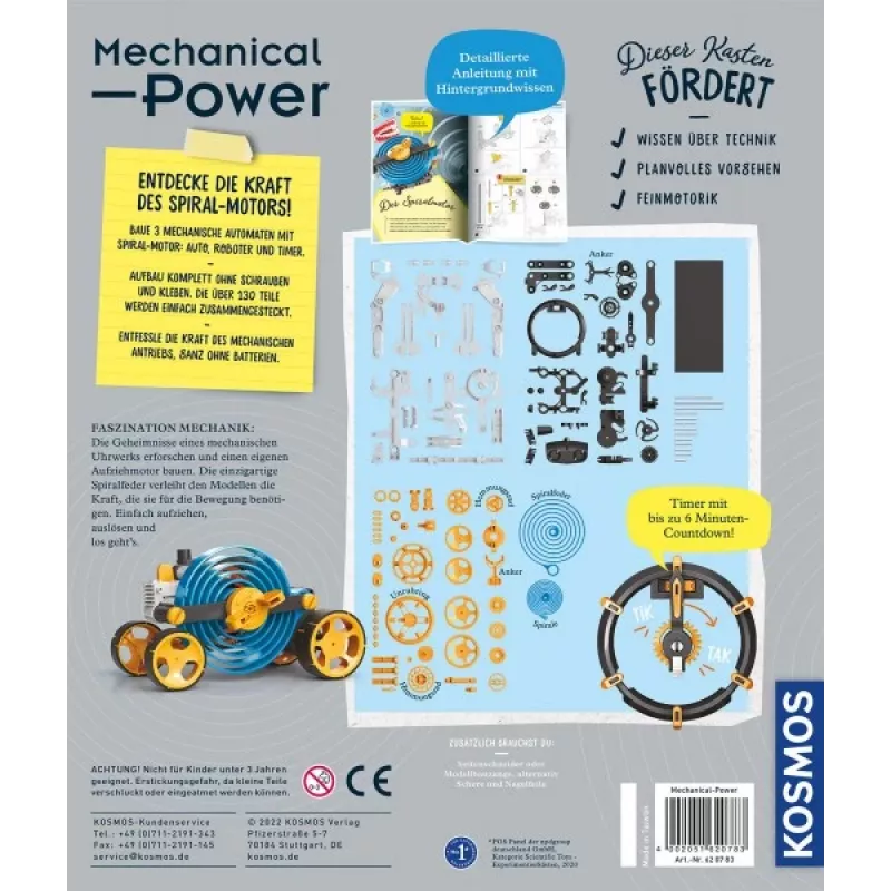Kosmos Mechanical Power Robots komplekts