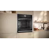 Cepeškrāsns Neff B64CS71N0 71 L Melna, Nerūsējošais tērauds