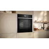 Cepeškrāsns Neff B64CS71N0 71 L Melna, Nerūsējošais tērauds