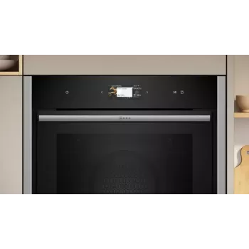 Neff N 90 B64VS71N0 cepeškrāsns 71 L Melna