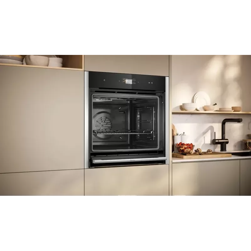 Neff N 90 B64VS71N0 cepeškrāsns 71 L Melna