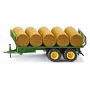 Siku Trailer for round bales 2891 Zaļš