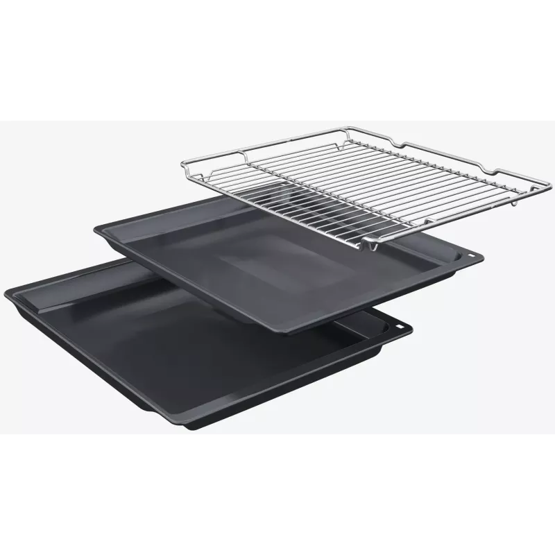 Bosch Serie 8 HBG7363B1 cepeškrāsns 71 L 3600 W melna