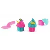 Kinetic Sand Shimmer Unicorn Bake Shoppe komplekts, 16oz (Shimmer Teal un Pink Neon), 8 vienradža rīki, sensoriskā rotaļlieta bērniem no 3 gadu vecuma