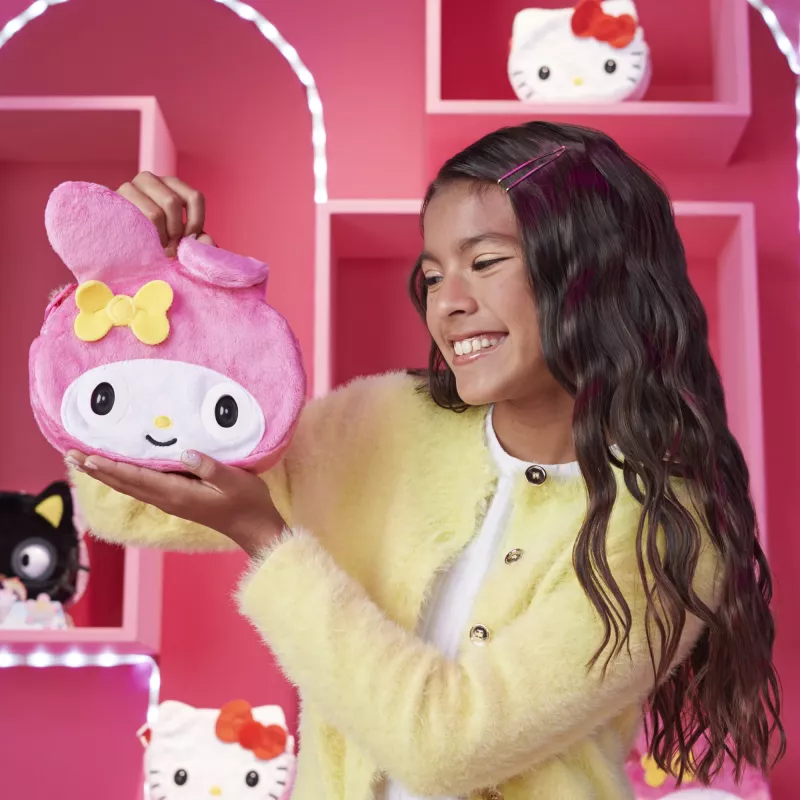 Purse Pets interaktīvā rokassomiņa My Melody ar vairāk nekā 30 skaņām un reakcijām