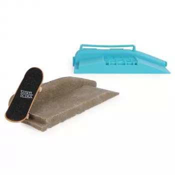 Tech Deck DIY Betona Atkārtoti Lietojams Modelēšanas Komplekts ar Ekskluzīvu Enjoi Pirkstu Dēli, Sliedi, Veidnēm, Skatparķa Komplekts, Bērnu Rotaļlieta Zēniem un Meitenēm no 6 Gadiem
