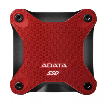 Ārējais SSD ADATA SD620 512 GB, USB 3.2 Gen 2 Micro-USB B, sarkans, silikona korpuss