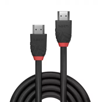 HDMI kabelis Lindy 3m 8K60Hz zeltīts melns