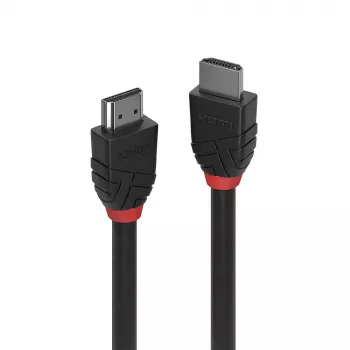 Lindy 15m Standard HDMI kabelis, Black Line, 15 m, HDMI Type A (Standard), HDMI Type A (Standard), 10.2 Gbit/s, Melns