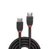 Lindy 15m Standard HDMI kabelis, Black Line, 15 m, HDMI Type A (Standard), HDMI Type A (Standard), 10.2 Gbit/s, Melns