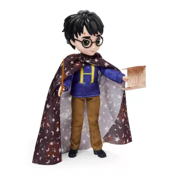 Wizarding World Harry Potter, 8 collu Harija Potera lelles komplekts ar Neredzamības apmetni un 5 aksesuāriem, bērnu rotaļlietas no 6 gadu vecuma