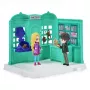 Wizarding World Harry Potter Magical Minis Honeydukes Saldumu Veikals ar 2 Ekskluzīvām Figūrām un 5 Aksesuāriem, Rotaļlieta Bērniem no 6 Gadiem