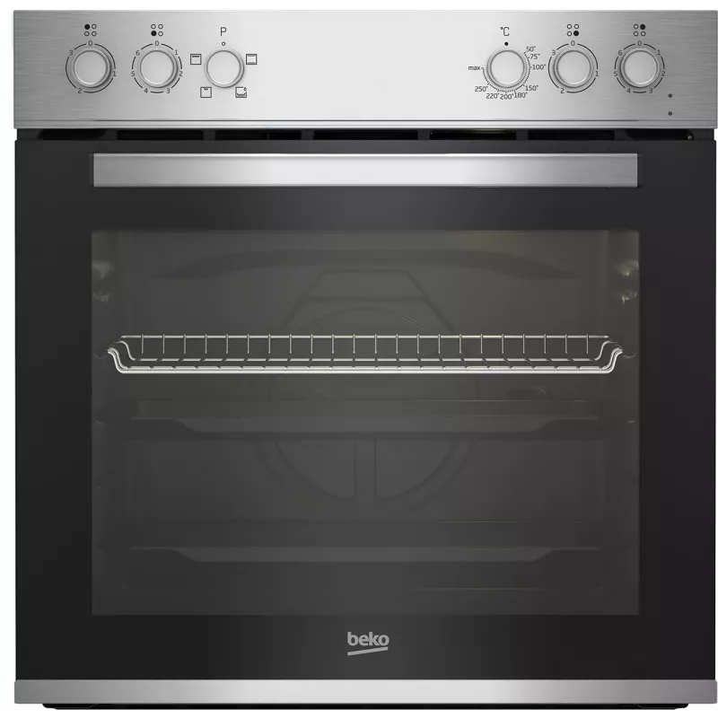 Beko BBUC12020X Plīts un cepeškrāsns komplekts Keramikas plīts Elektriskā