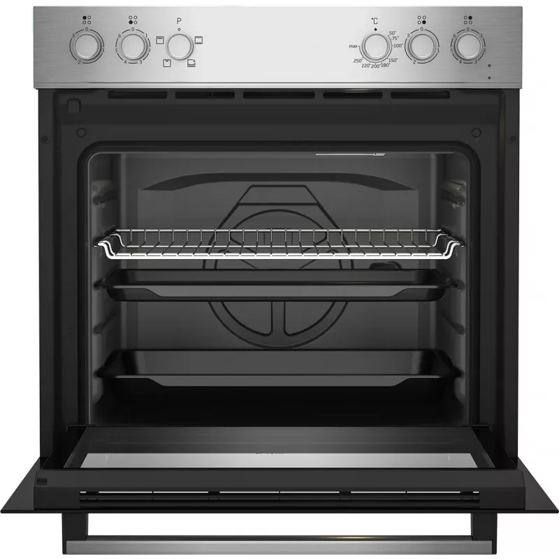 Beko BBUC12020X Plīts un cepeškrāsns komplekts Keramikas plīts Elektriskā