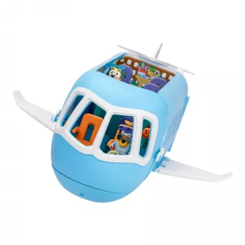 Lidlauka un lidmašīnas Moose Toys Bluey 3-in-1 Lidmašīnas rotaļu komplekts Daudzkrāsains