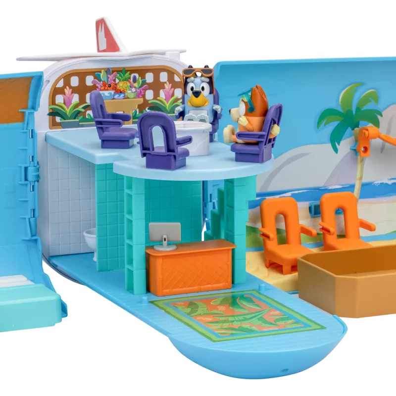 Lidlauka un lidmašīnas Moose Toys Bluey 3-in-1 Lidmašīnas rotaļu komplekts Daudzkrāsains