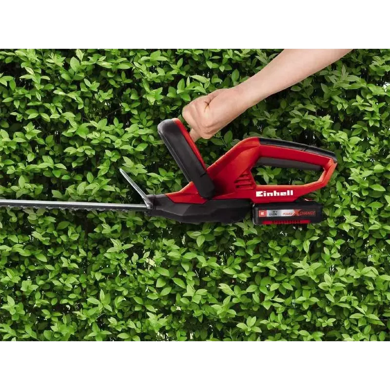 Dzīvžoga šķēres Einhell GE-CH 1846 Li Kit dubultā asmens 2.3 kg