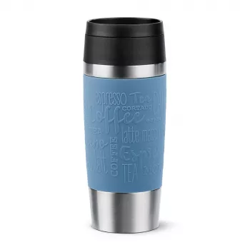 EMSA Travel Mug Classic 360 ml zils nerūsējošā tērauda ceļojumu krūze