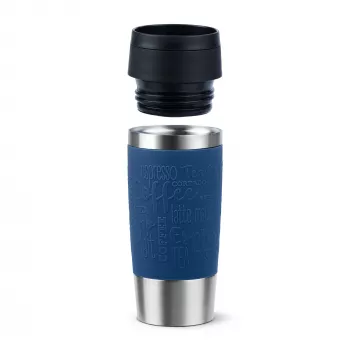 EMSA Travel Mug Classic N2020300 ceļojumu krūze 360 ml Melna, Zila, Nerūsējošais tērauds