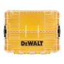 DeWalt ToughCase vidēja izmēra tukša kaste DT70803-QZ ar turētājiem un kastītēm, dzeltena