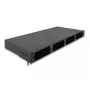 DeLOCK 19 collu Fiber Optic HD Patch Panel 1U Melns Metāla Rack Montāžai