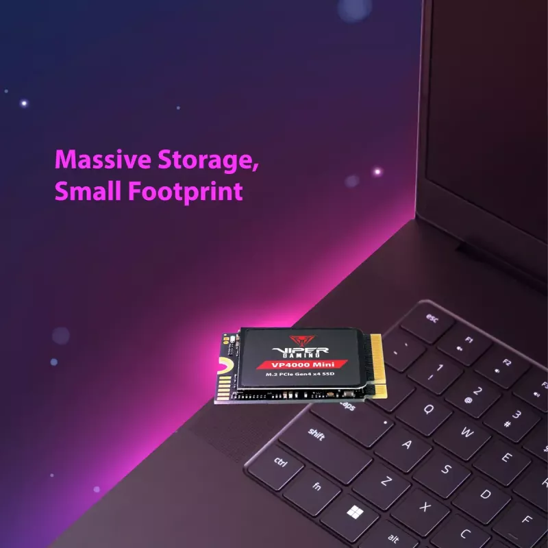SSD disks Patriot Memory 1 TB M.2 PCI Express 4.0 NVMe VP4000 Mini