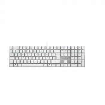 CHERRY KC 200 MX mehāniskā tastatūra USB QWERTZ vācu sudraba, balta