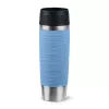 EMSA Travel Mug Waves Grande 500 ml Zils, Nerūsējošais tērauds