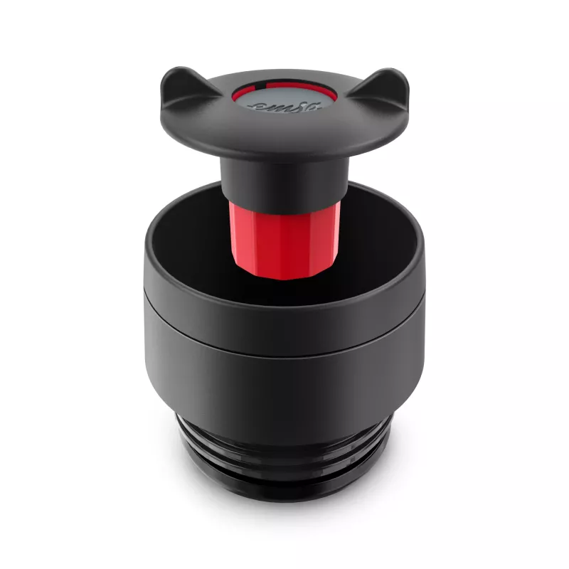 EMSA Travel Mug Classic N2022100 ceļojumu krūze 500 ml, melna, zila, nerūsējošais tērauds