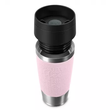 EMSA Travel Mug Classic 360 ml rozā nerūsējošā tērauda ceļojumu krūze