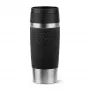 EMSA Travel Mug Classic N2020200 ceļojumu krūze 360 ml Melns, Nerūsējošais tērauds