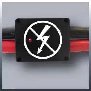 Krokodila spailes Einhell BT-BO 25/1 A LED SP 3,5m Sarkans/Melns