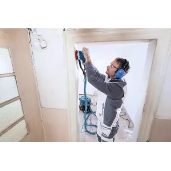Bosch GET 75-150 Professional Ekscentriskā Slīpmašīna 7300 RPM 14600 OPM Melna, Zila 750 W