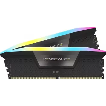 CORSAIR Vengeance RGB 32GB (2x16GB) DDR5 5200MHz CL40 atmiņas komplekts - melns