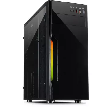INTER-TECH B-42 RGB - ATX korpuss ar logu