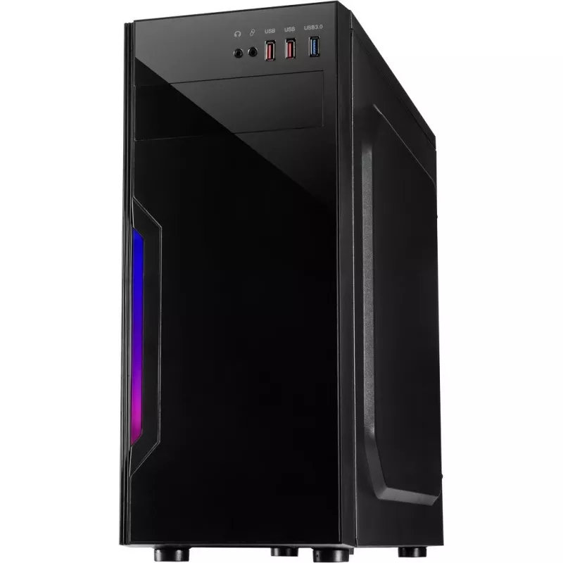 INTER-TECH B-42 RGB - ATX korpuss ar logu
