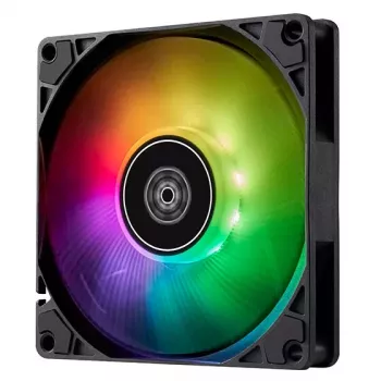 Ventilators Silverstone Air Slimmer 90 ARGB 9,2 cm Melns 500-2500 RPM
