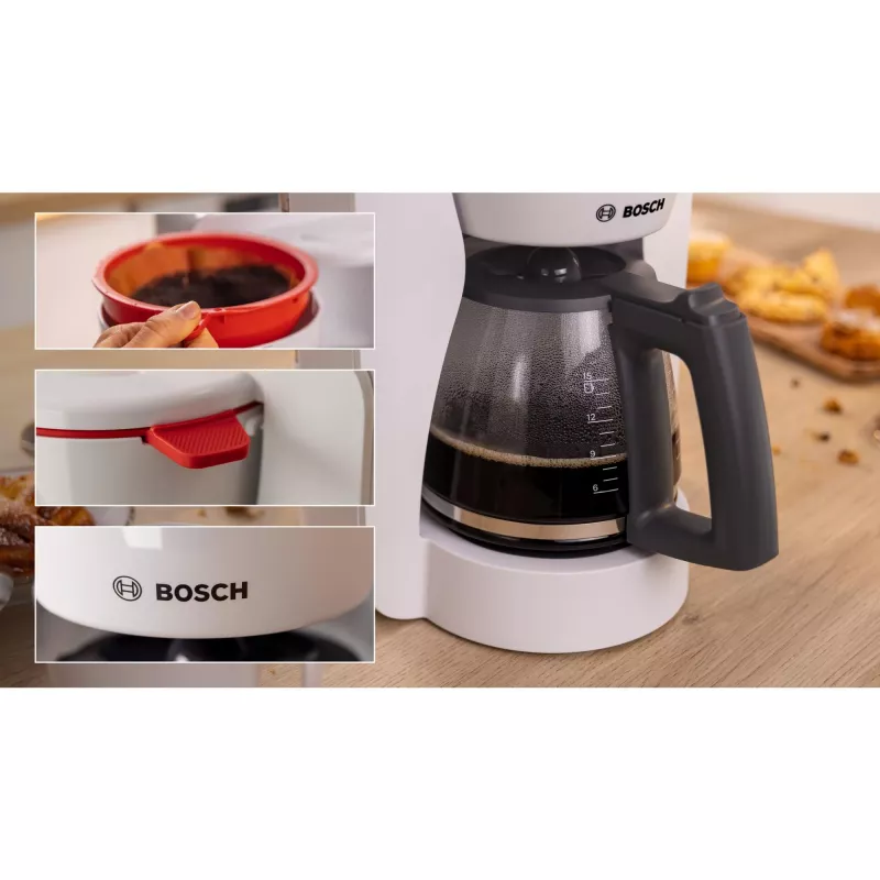 Bosch TKA3M131 kafijas automāts pilienveida, manuāls, 1.25 L