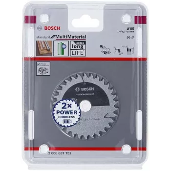Bosch 2608837752 riņķveida zāģa asmens 8.5 cm 1 gab.