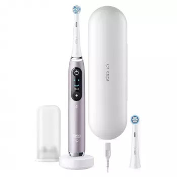 Oral-B iO Series 9n pieaugušo rotējošā-oscilējošā zobu birste, roza