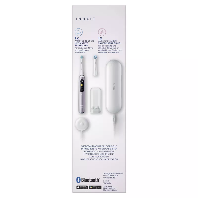 Oral-B iO Series 9n pieaugušo rotējošā-oscilējošā zobu birste, roza
