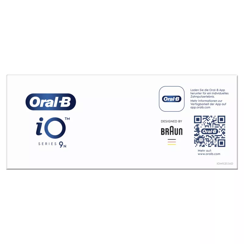 Oral-B iO Series 9n pieaugušo rotējošā-oscilējošā zobu birste, roza