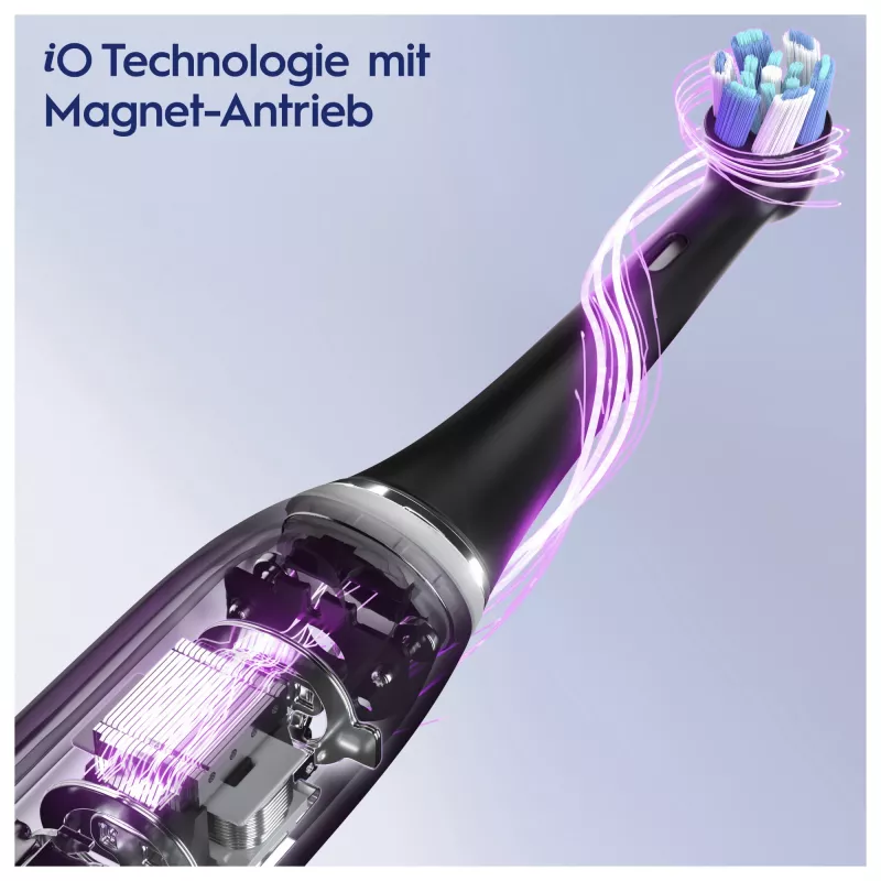 Oral-B iO Series 9n pieaugušo rotējošā-oscilējošā zobu birste, roza