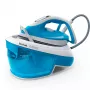 Tefal Express Airglide SV8002 tvaika ģenerators 1,8 L Durilium Airglide zole zilā, baltā krāsā