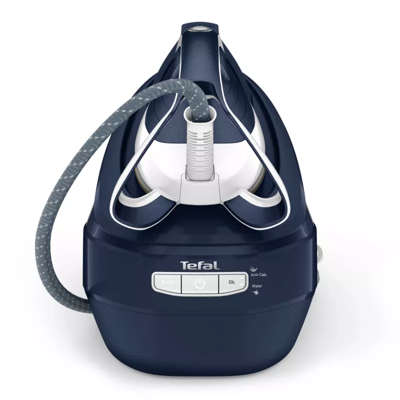 Tefal Pro Express Ultimate II GV9720 1,2 L Durilium Airglide Autoclean Ultra Thin gludeklis zils, balts