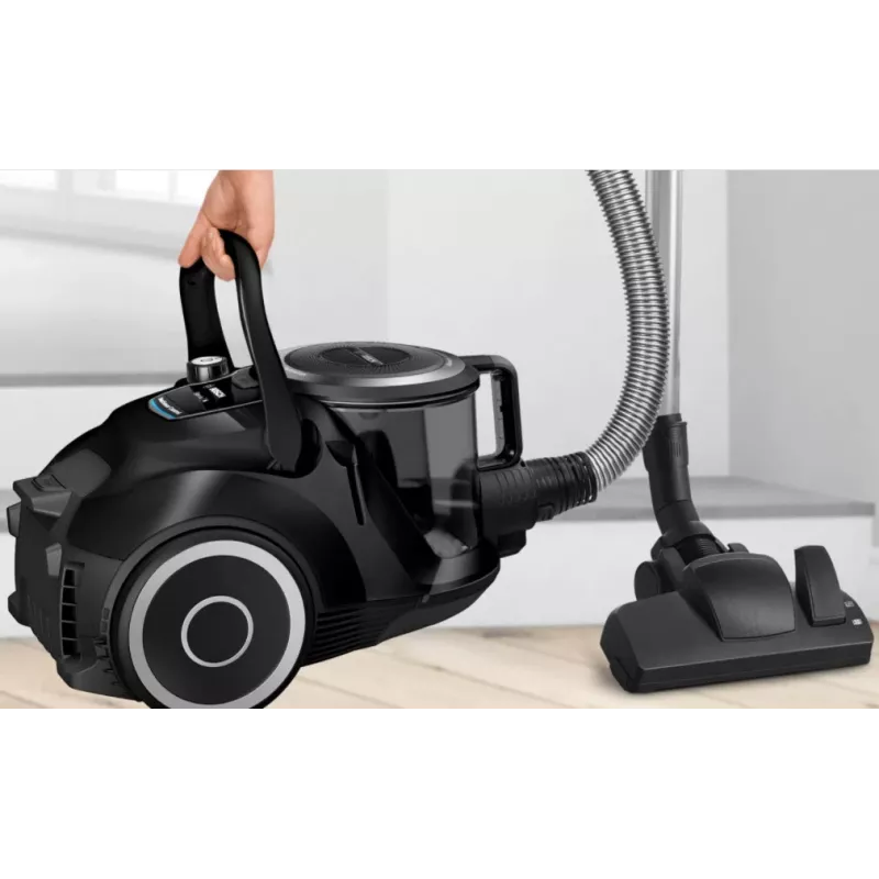 Bosch Serie 6 BGC41XSIL putekļsūcējs 2.4 L cilindrisks sausai tīrīšanai 700 W bez maisa