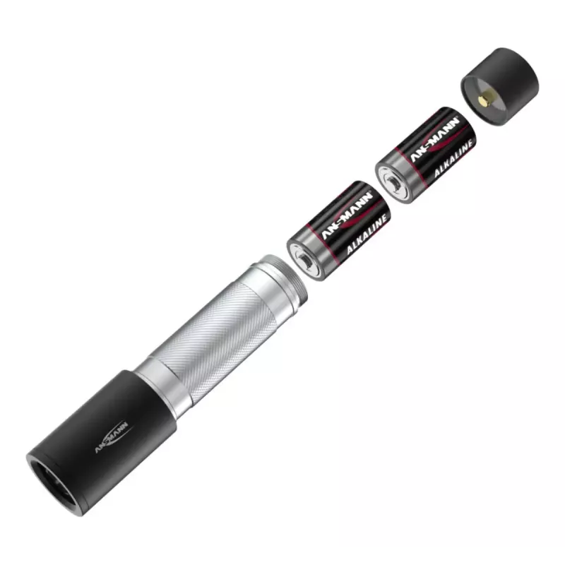 Universāls kabatas lukturītis Ansmann Daily Use 300B Melns Sudrabs LED 5W IPX4