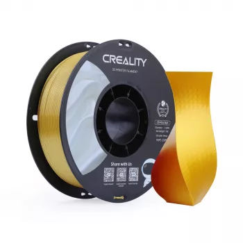 CREALITY 3D PLA Silk dzija dzeltena zila 1.75mm 1kg